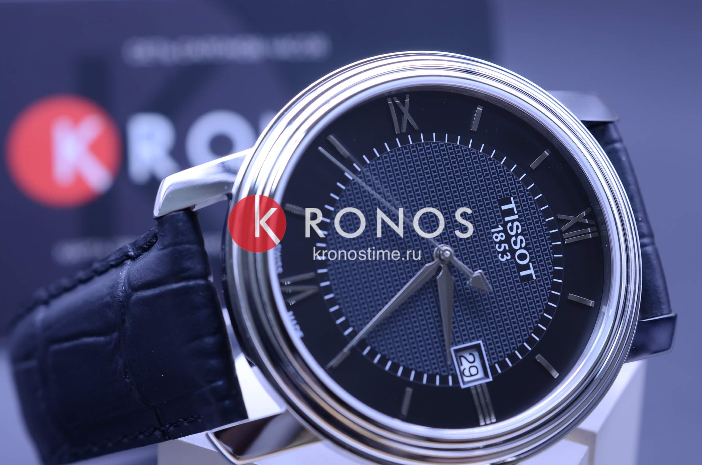 Оригинальные часы Tissot Tissot Bridgeport T097.410.16.058.00 кварцевые калибр механизма eta f06.111 общий вид