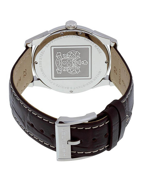 Оригинальные часы Hamilton Hamilton Jazzmaster Thinline Quartz H38511513 кварцевые калибр механизма f06.111 общий вид
