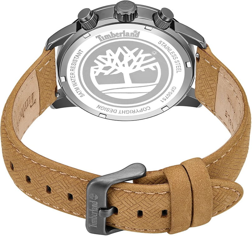 Timberland Timberland TDWGF0075102,  сша мужские часы на браслете кожаный боковой вид