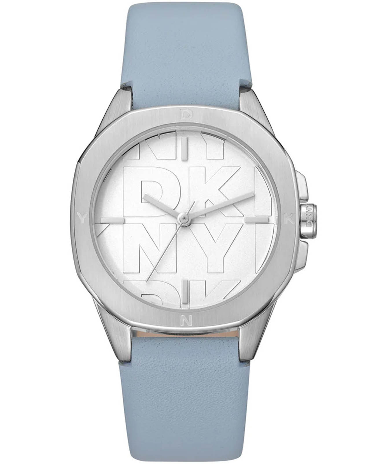 DKNY DKNY Brooklyn Midi DK1L012L0015  DK1L012L0015 кварцевые женские часы  циферблат, браслет кожаный — вид спереди