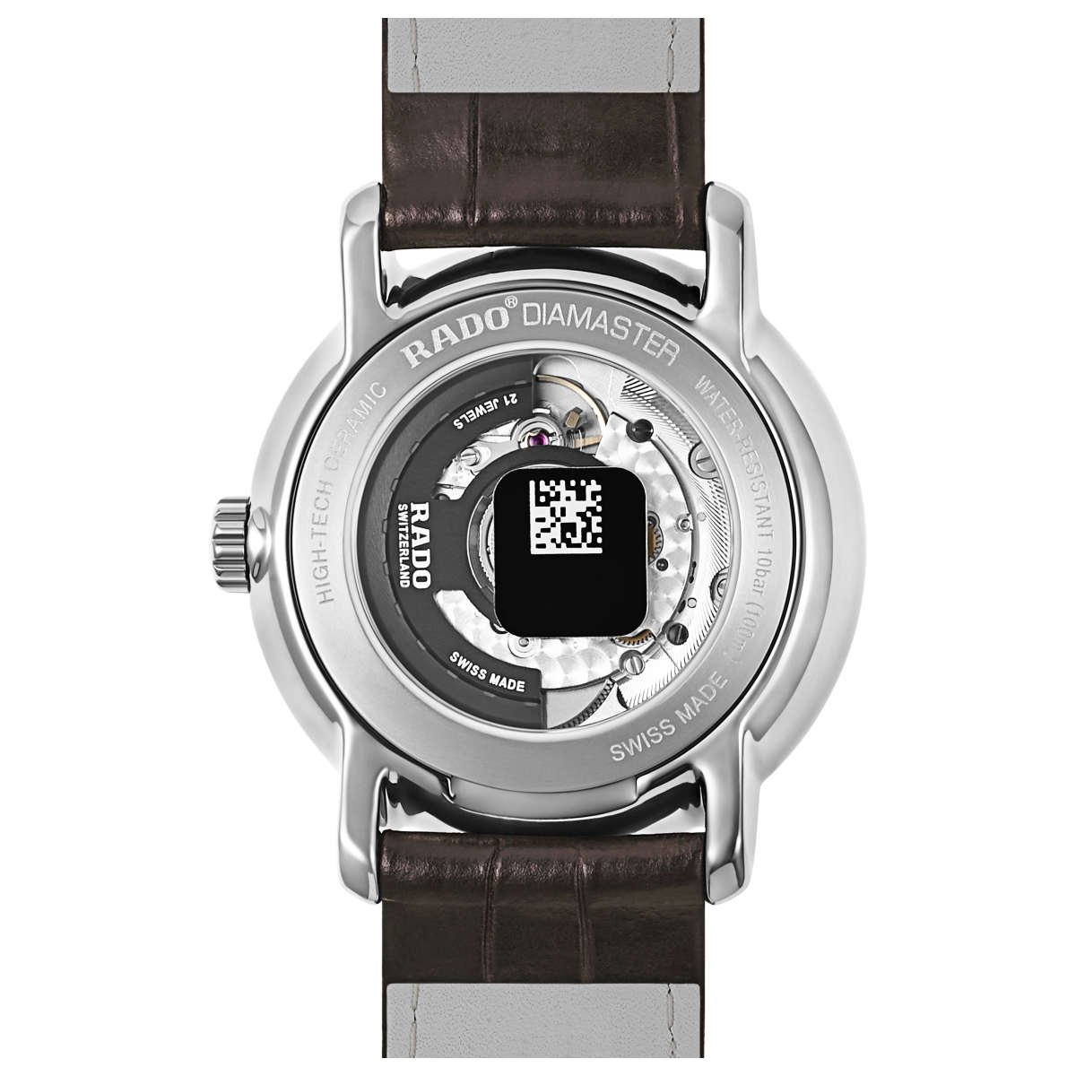 Оригинальные часы Rado Rado Diamaster R14074086 механические калибр механизма eta 2892-a2 общий вид