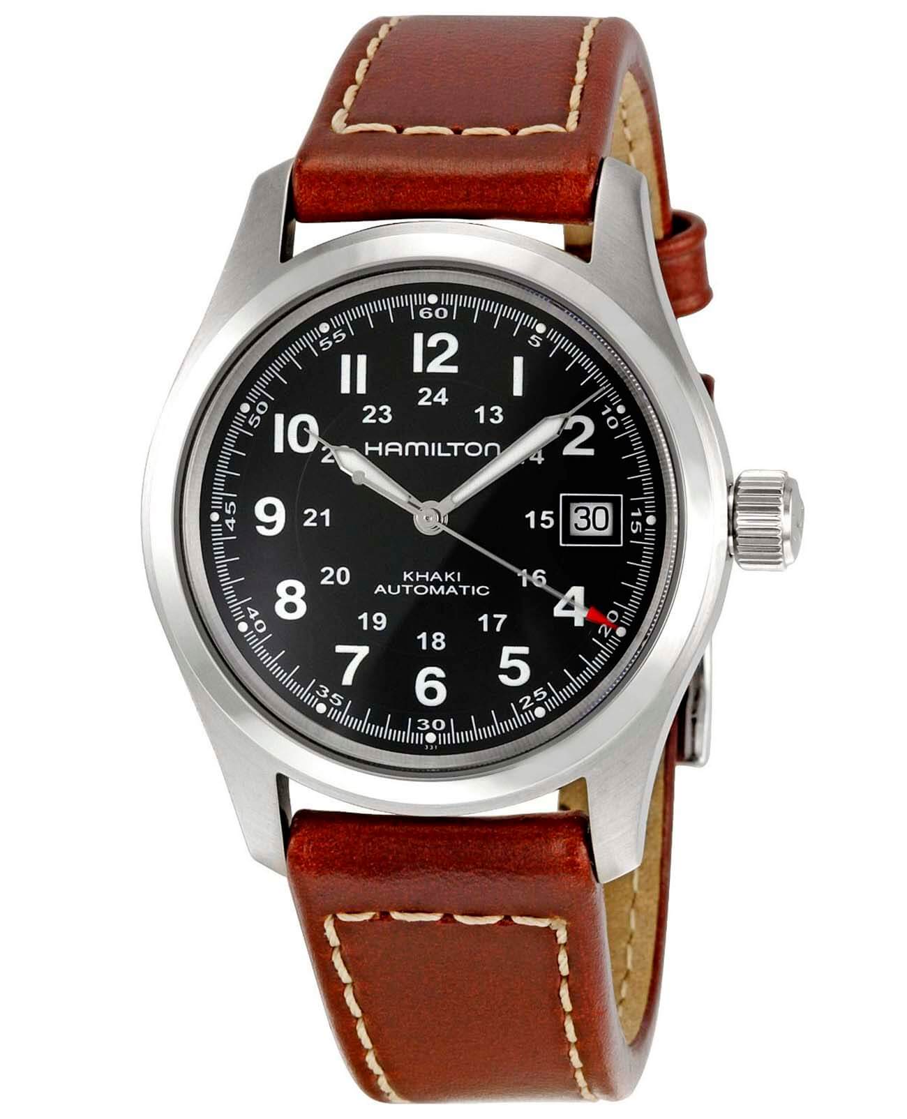 Hamilton Hamilton Khaki Field Auto H70455533 - наручные мужские часы наручные часы в перспективе черный циферблат