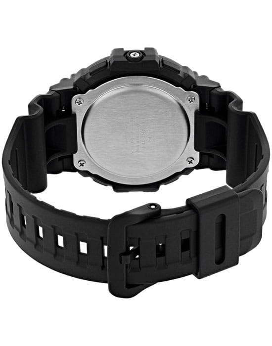 Casio Casio Collection TRT-110H-1A2, illuminator япония мужские часы на браслете пластик боковой вид
