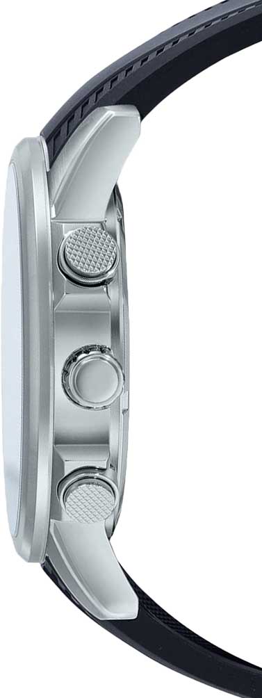 Casio Casio Collection MTP-E505-1A, collection япония мужские часы на браслете пластик боковой вид