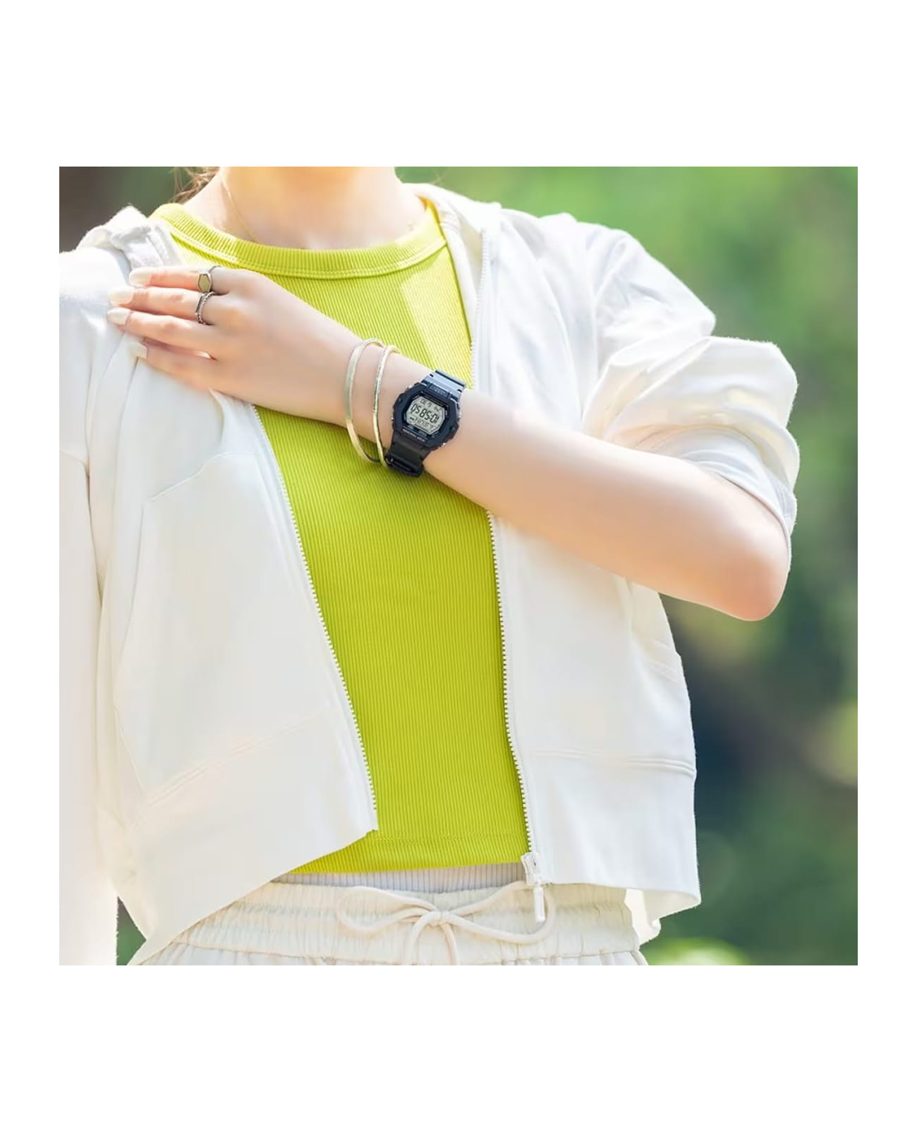 Casio Casio Digital LWS-2200H-1AVEF , наручные мужские часы фото под углом