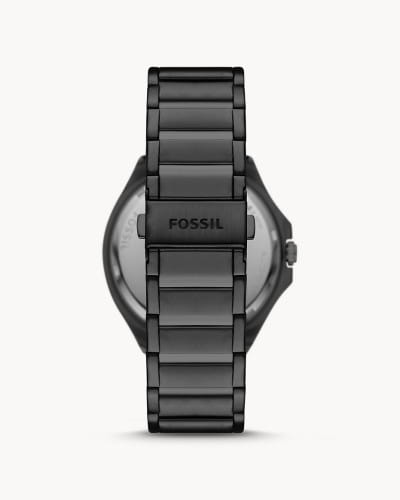 Fossil Fossil Evanston BQ2621,  сша мужские часы на браслете нержавеющая сталь с pvd-покрытием боковой вид