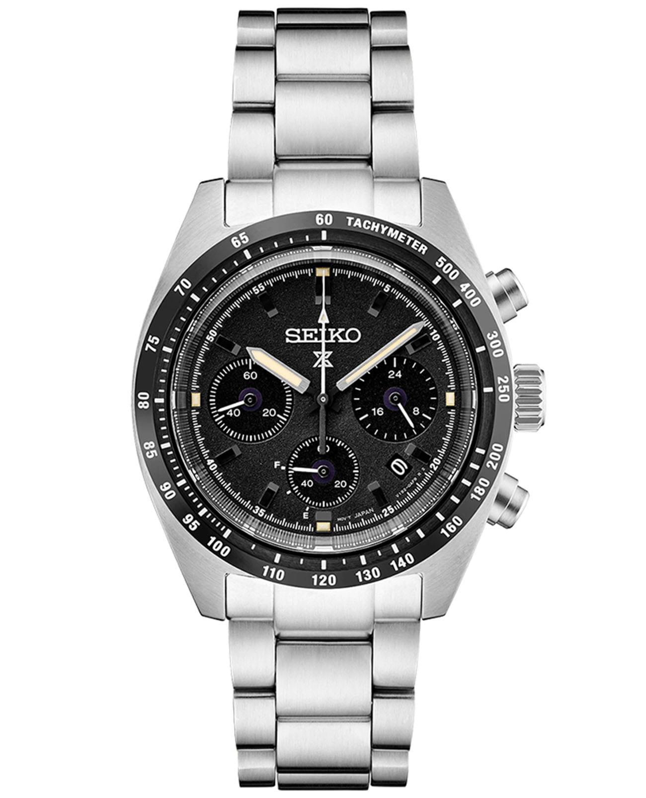 Seiko SEIKO Prospex SSC819P1 кварцевые мужские часы часы крупный план бежевый циферблата