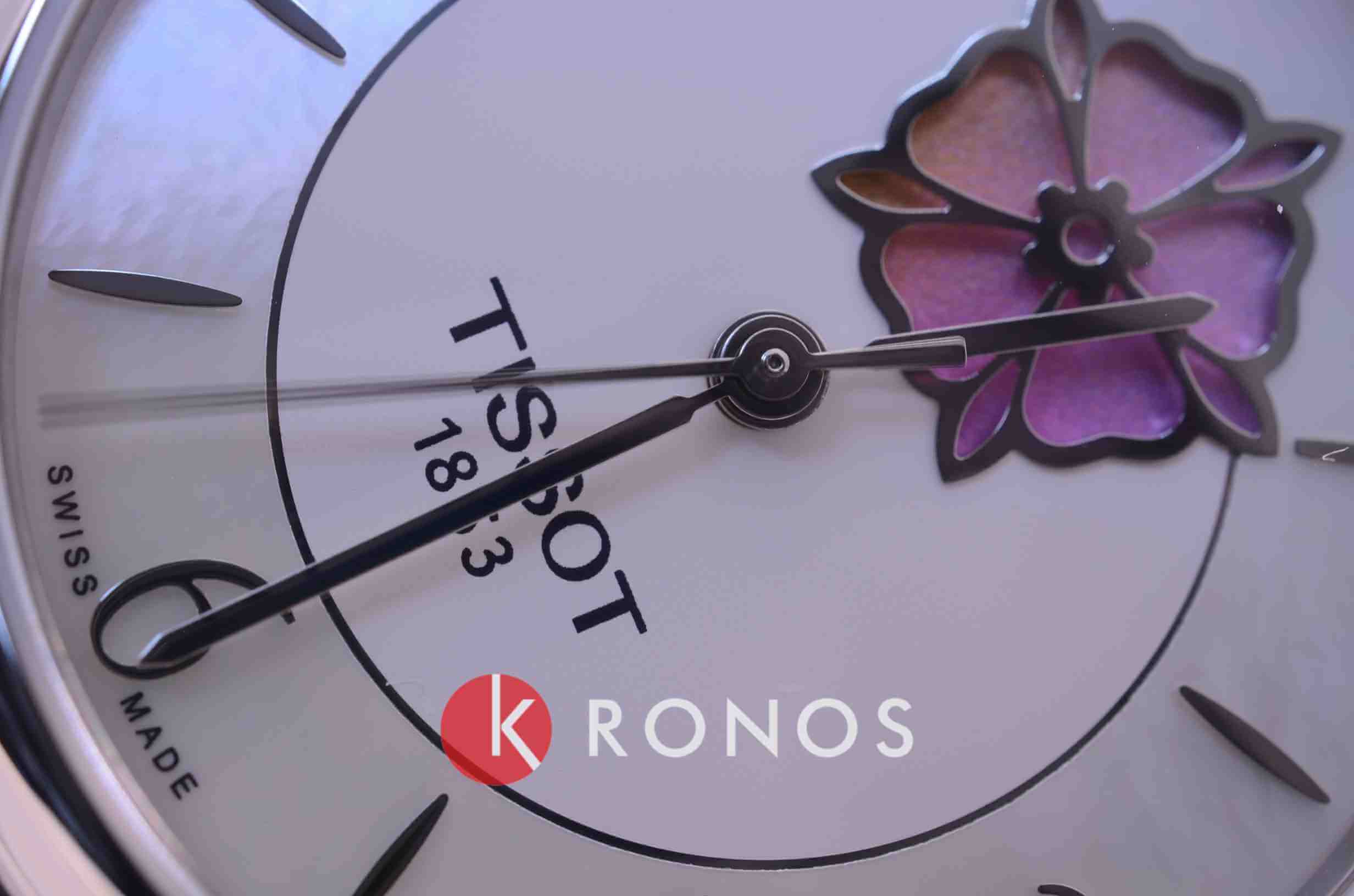 Tissot Tissot Lady Heart Flower Powermatic 80 T050.207.11.117.05  - задняя крышка металл сталь корпуса, швейцария часы