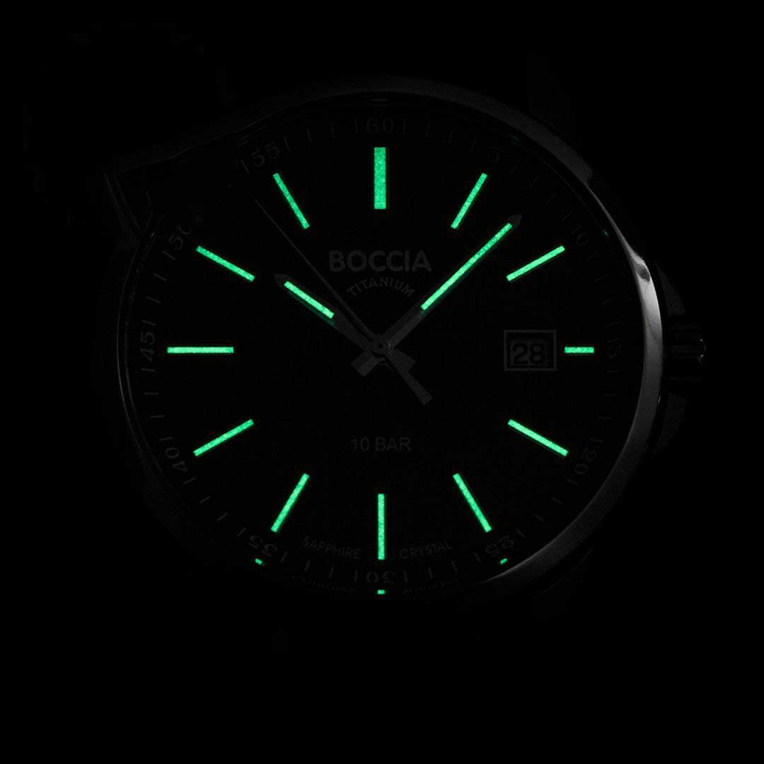 Boccia Titanium Boccia Titanium 3633-01  — детали корпуса и кожаный