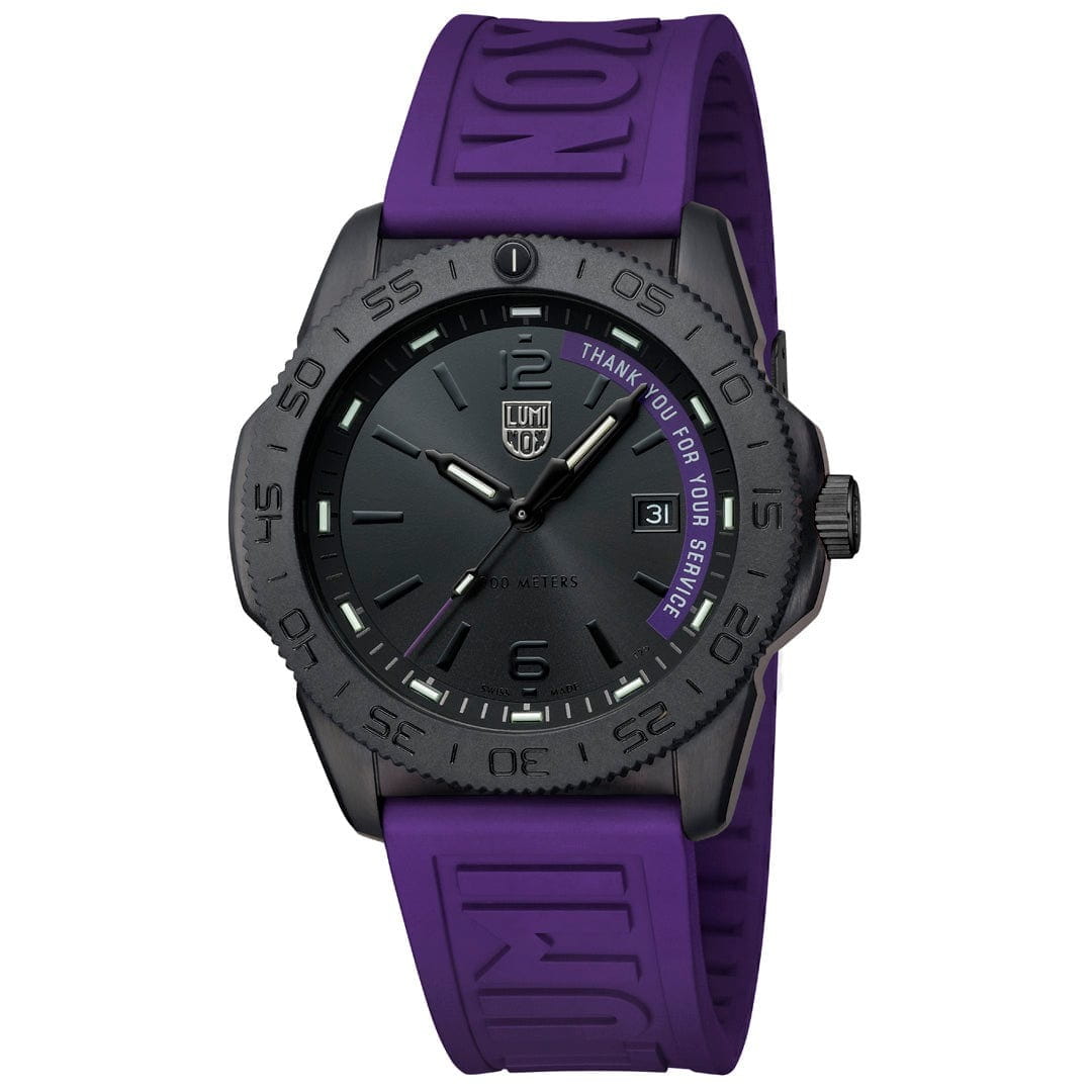Luminox Luminox Pacific Diver XS.3121.BO.TY.SET , наручные мужские часы фото под углом