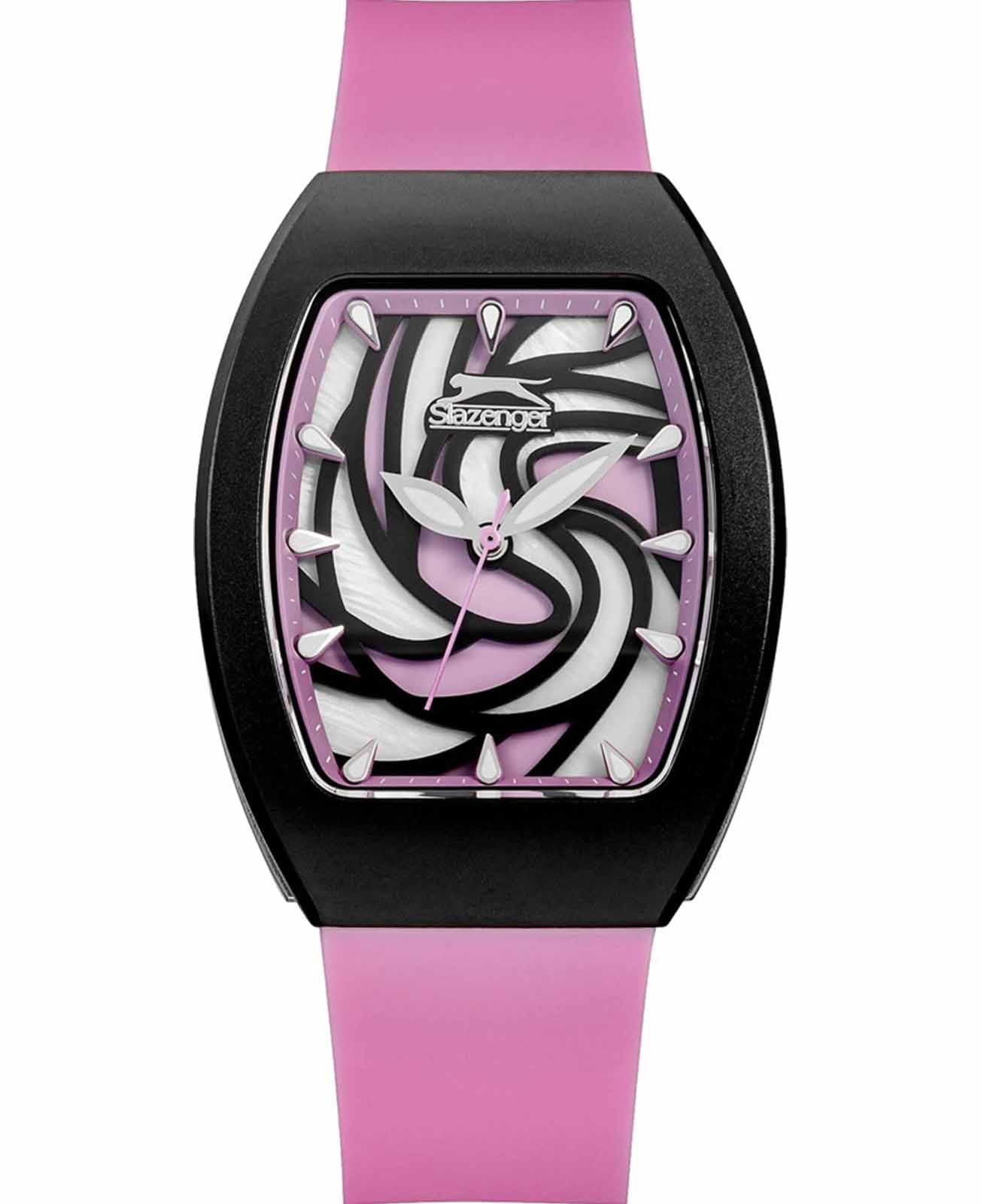 Slazenger Slazenger SL.09.2226.3.03  SL.09.2226.3.03 кварцевые женские часы  циферблат, браслет резина — вид спереди