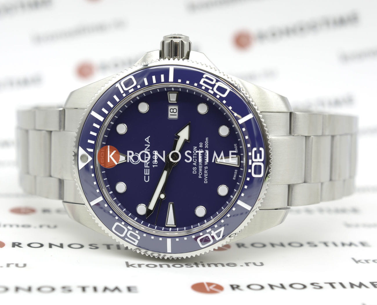 Certina Certina DS Action Diver C032.607.11.041.00 DS Action, наручные мужские часы фото под углом