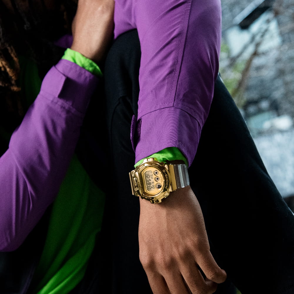 Casio Casio G-Shock GM-6900SG-9DR (GM-6900SG-9ER) GM, наручные мужские часы фото под углом