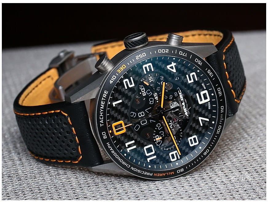 TAG Heuer TAG Heuer McClaren CAR2080.FC6286 мужские часы черный циферблат на запястье