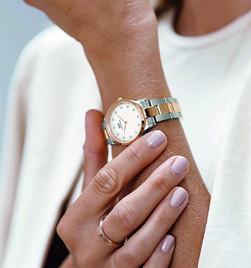 Daniel Wellington Daniel Wellington Iconic Link Lumine DW00100358, iconic швеция женские часы на браслете сталь c pvd покрытием боковой вид