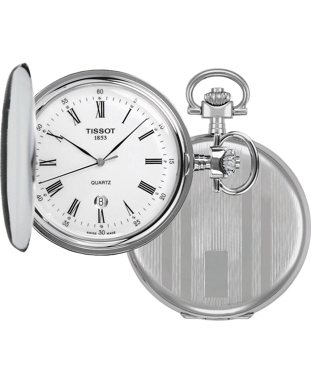Tissot Tissot Savonnette T83.6.553.13, t-pocket швейцария мужские часы на браслете не выбрано боковой вид