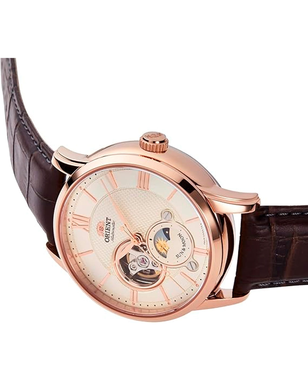 Orient Orient Sun & Moon RA-AS0002S (RN-AS0002S) механические часы с аксессуарами мужские часы модель RA-AS0002S