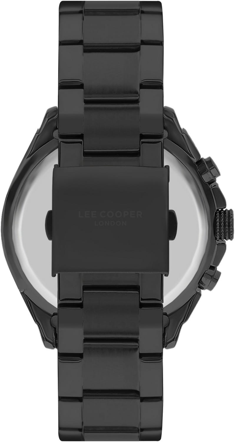 Lee Cooper Lee Cooper LC07546.650,  англия мужские часы на браслете суперметалл с ip покрытием боковой вид