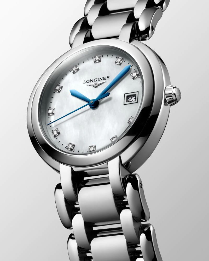 Longines Longines PrimaLuna L8.112.4.87.6 женские часы серебристый циферблат на запястье