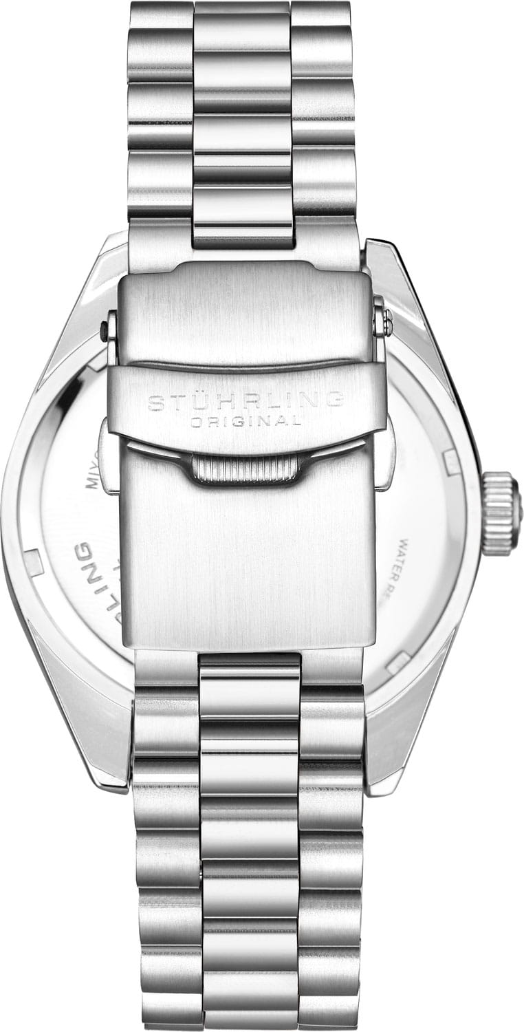 Stuhrling Stuhrling Symphony 3935.2 мужские часы синий циферблат на запястье