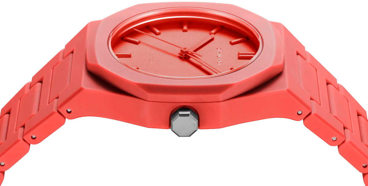 Оригинальные часы D1 Milano D1 Milano Polycarbon PCBU05 кварцевые калибр механизма seiko общий вид