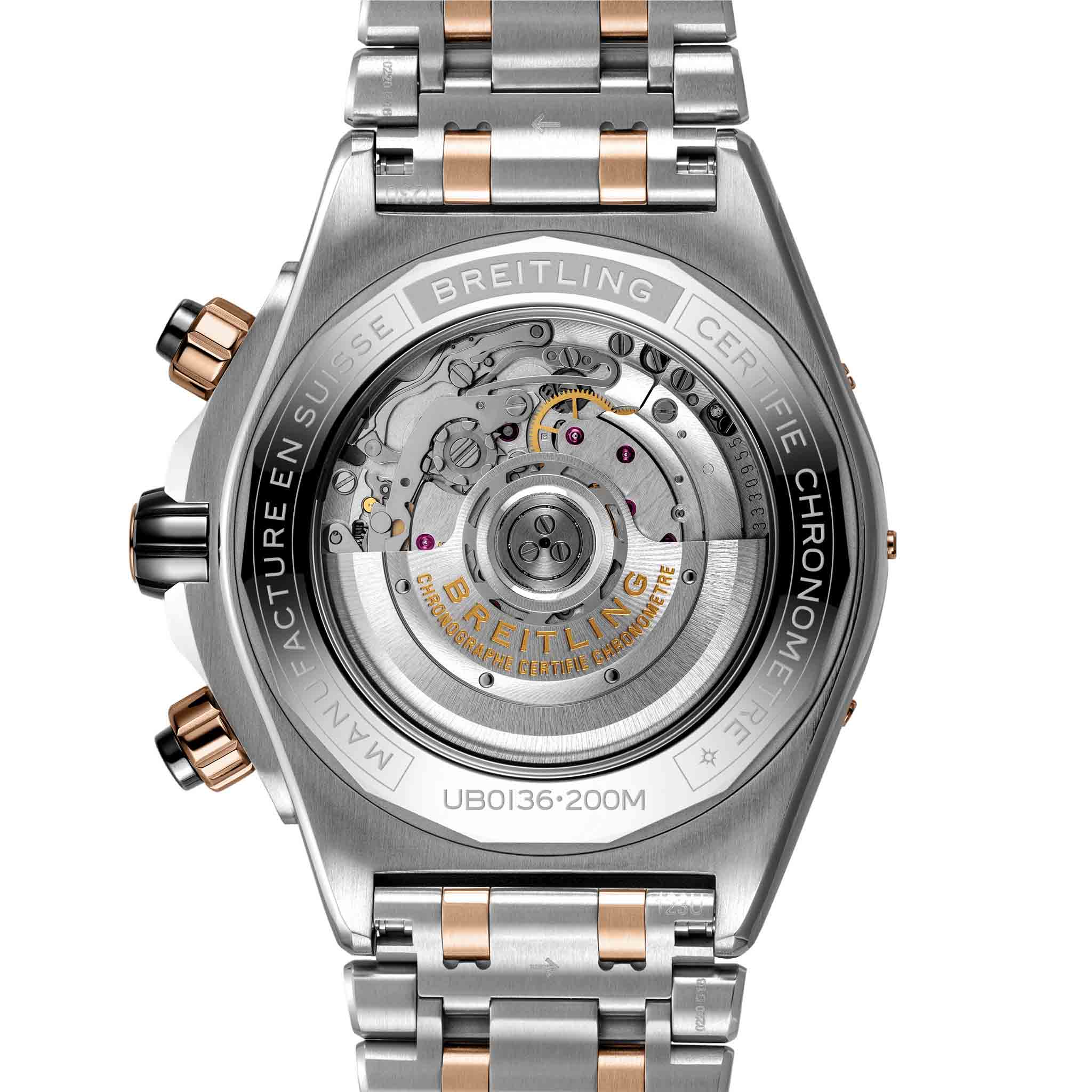 Breitling Breitling Super Chronomat B01 44 UB0136251B1U1 , наручные мужские часы фото под углом