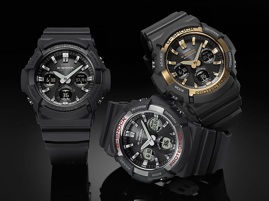 Оригинальные часы Casio Casio G-Shock GAW-100B-1A в фирменной упаковке от производителя