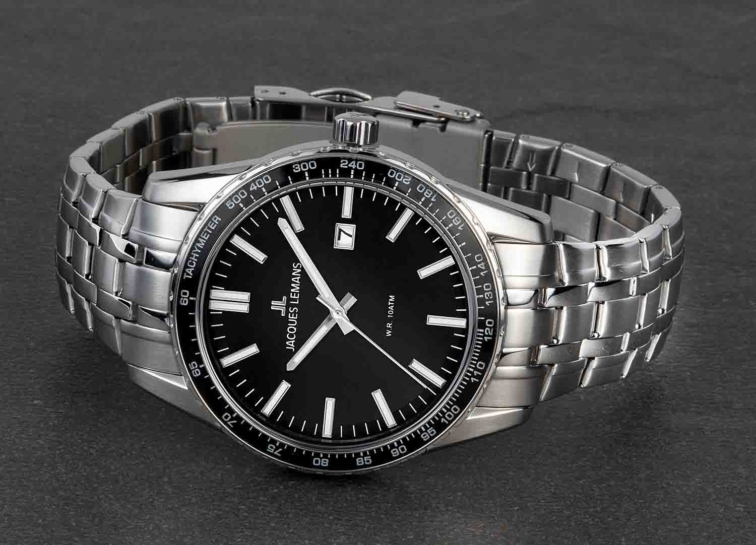 Jacques Lemans Jacques Lemans 1-2022G  — детали корпуса и нержавеющая сталь