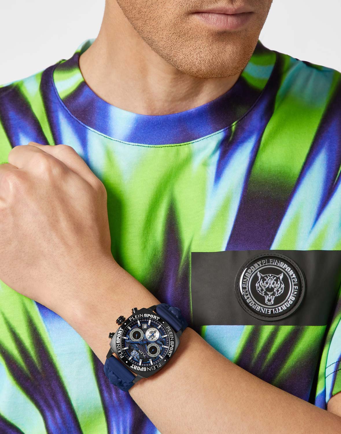 Plein Sport Plein Sport Wildcat PSGBA0323 , наручные мужские часы фото под углом