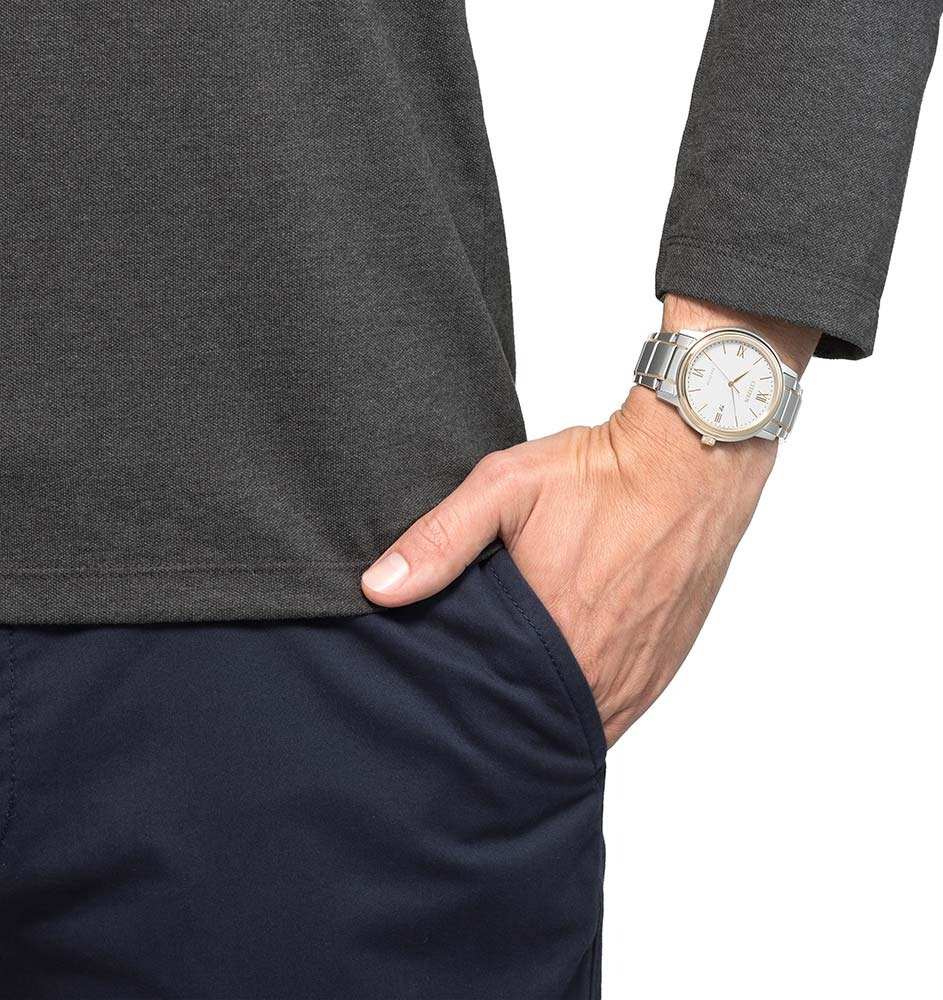 Citizen Citizen Eco-Drive AW1676-86A , наручные мужские часы фото под углом