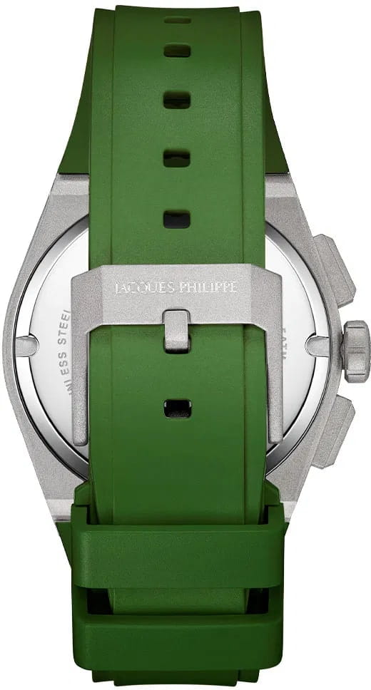 Jacques Philippe Jacques Philippe Aurora JPQGC4114XX,  швейцария мужские часы на браслете силикон боковой вид