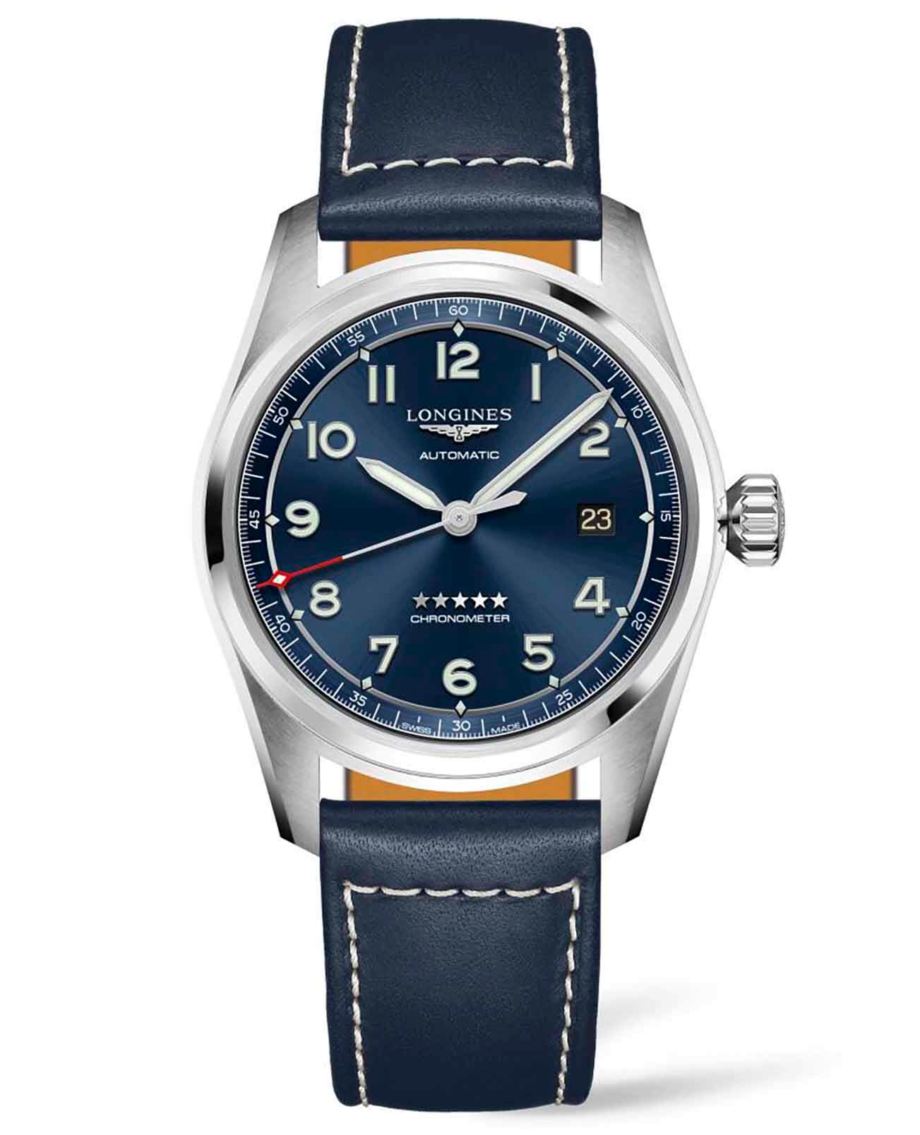 Longines Longines Spirit Prestige Edition L3.810.4.93.9, spirit швейцария мужские часы на браслете нержавеющая сталь боковой вид