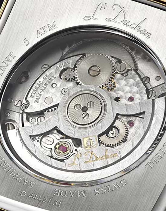 Оригинальные часы L'Duchen LDuchen D 444.21.31 механические калибр механизма  общий вид