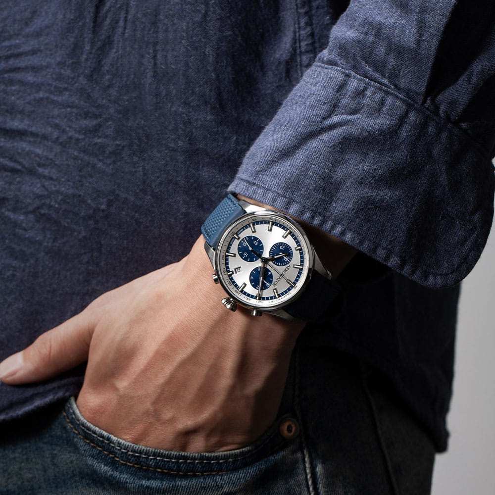 Aerowatch Aerowatch Les Grandes Classiques 79990 AA05 мужские часы серебристый циферблат на запястье