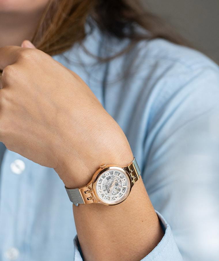 Оригинальные часы Festina Festina Automatic F20581/1 механические калибр механизма  общий вид