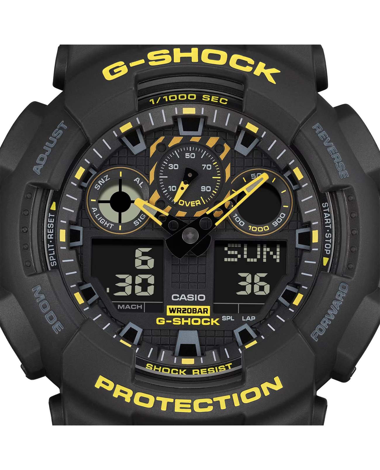 Casio Casio G-Shock GA-100CY-1ADR (GA-100CY-1A) GA-100 - задняя крышка пластик корпуса, япония часы