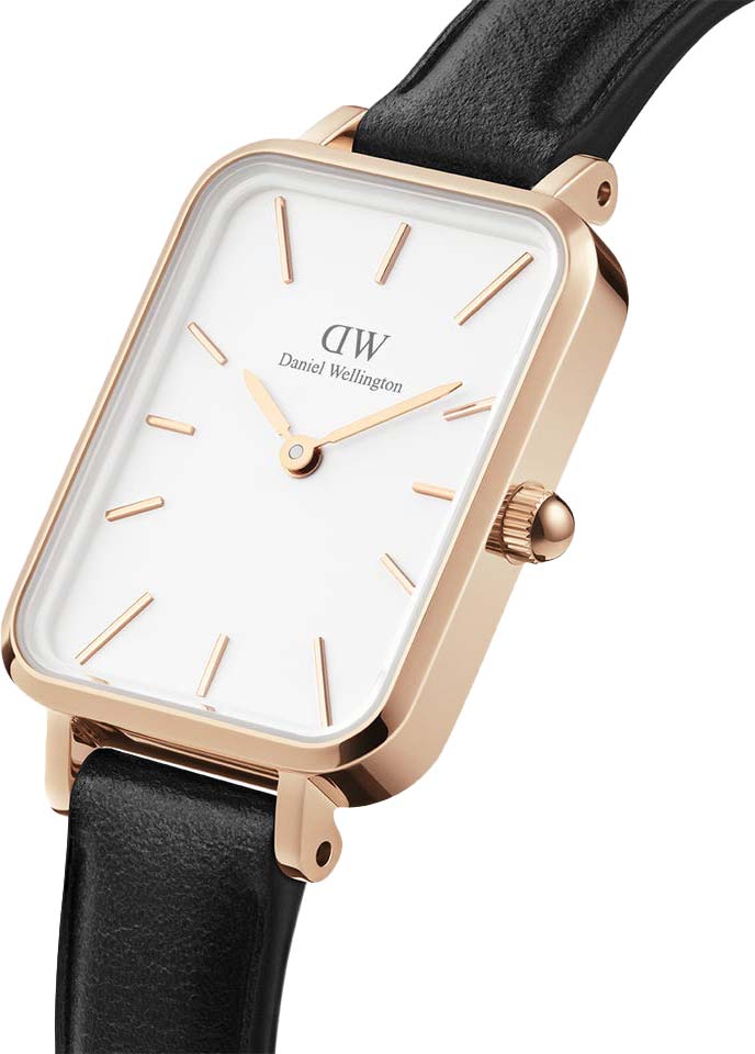 Daniel Wellington Daniel Wellington Quadro Pressed Sheffeld DW00100434 , наручные женские часы фото под углом