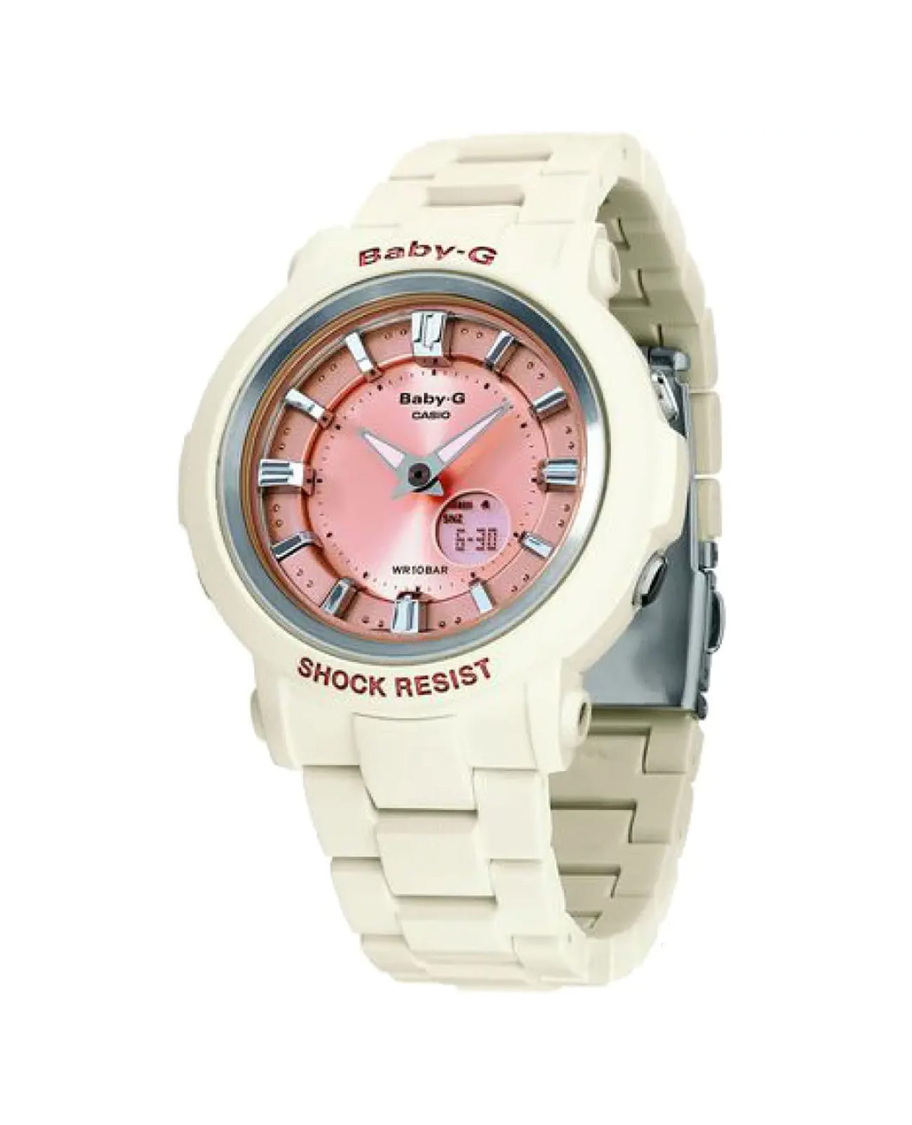 Casio Casio Baby-G BGA-300-7A2DR, g-shock япония женские часы на браслете пластик боковой вид