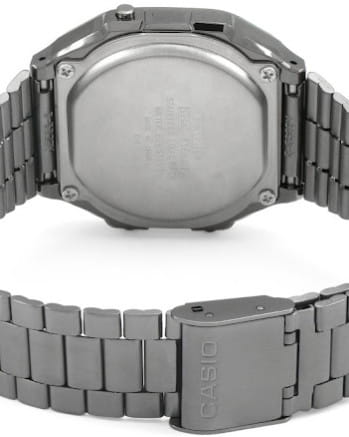 Casio Casio Collection A168WGG-1BDF (A168WGG-1B), mtp япония мужские часы на браслете сталь с ip покрытием боковой вид