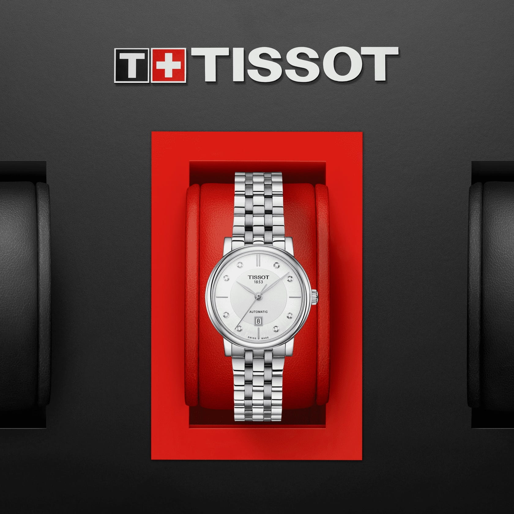 Tissot Tissot Carson Automatic Lady T122.207.11.036.00 Carson — детали корпуса и нержавеющая сталь