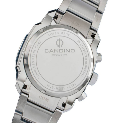 Candino Candino Chronos Carree C4746/1 мужские часы синий циферблат на запястье