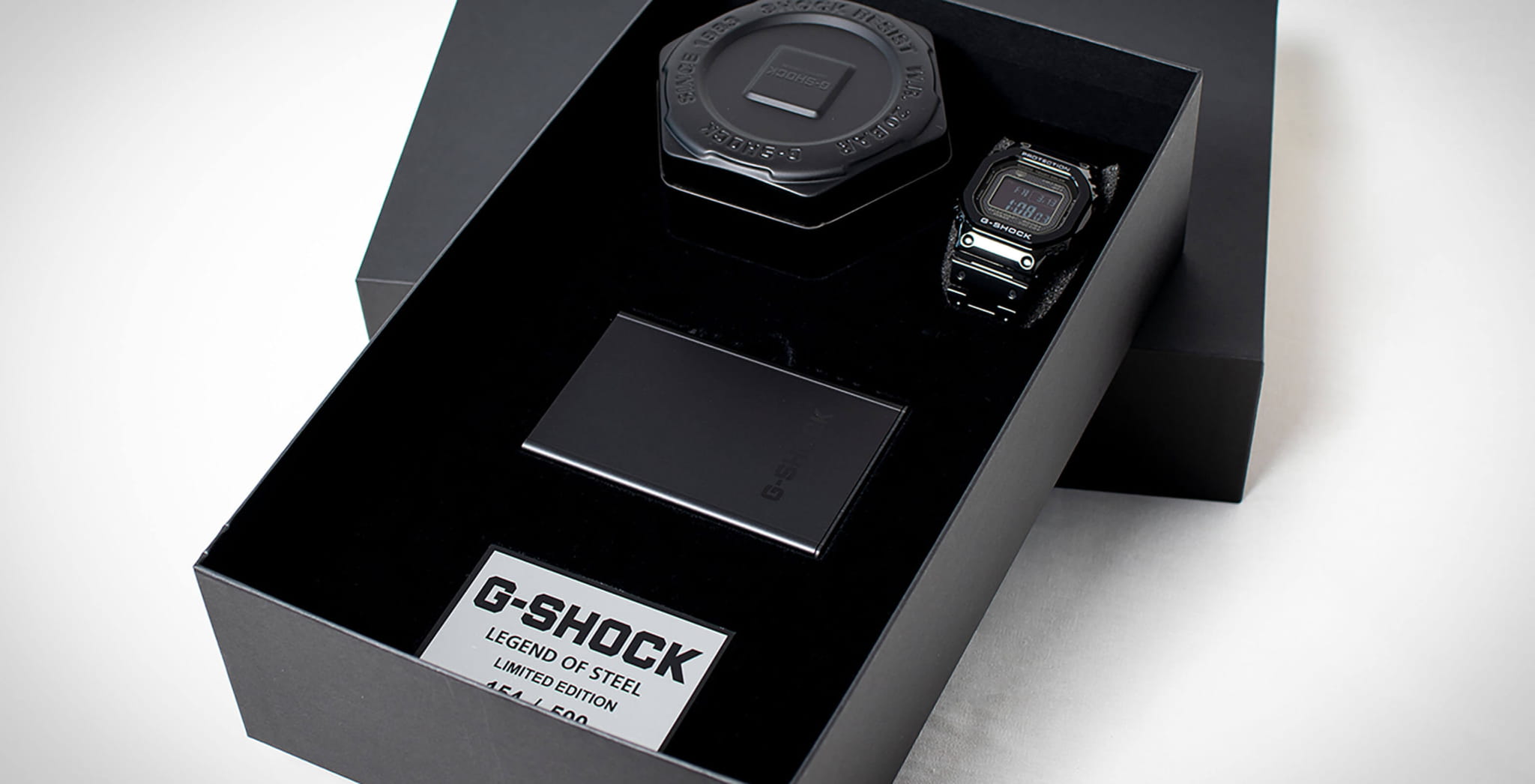 Casio Casio G-Shock GMW-B5000GDLTD-1 электронные часы с аксессуарами мужские часы модель GMW-B5000GDLTD-1ER