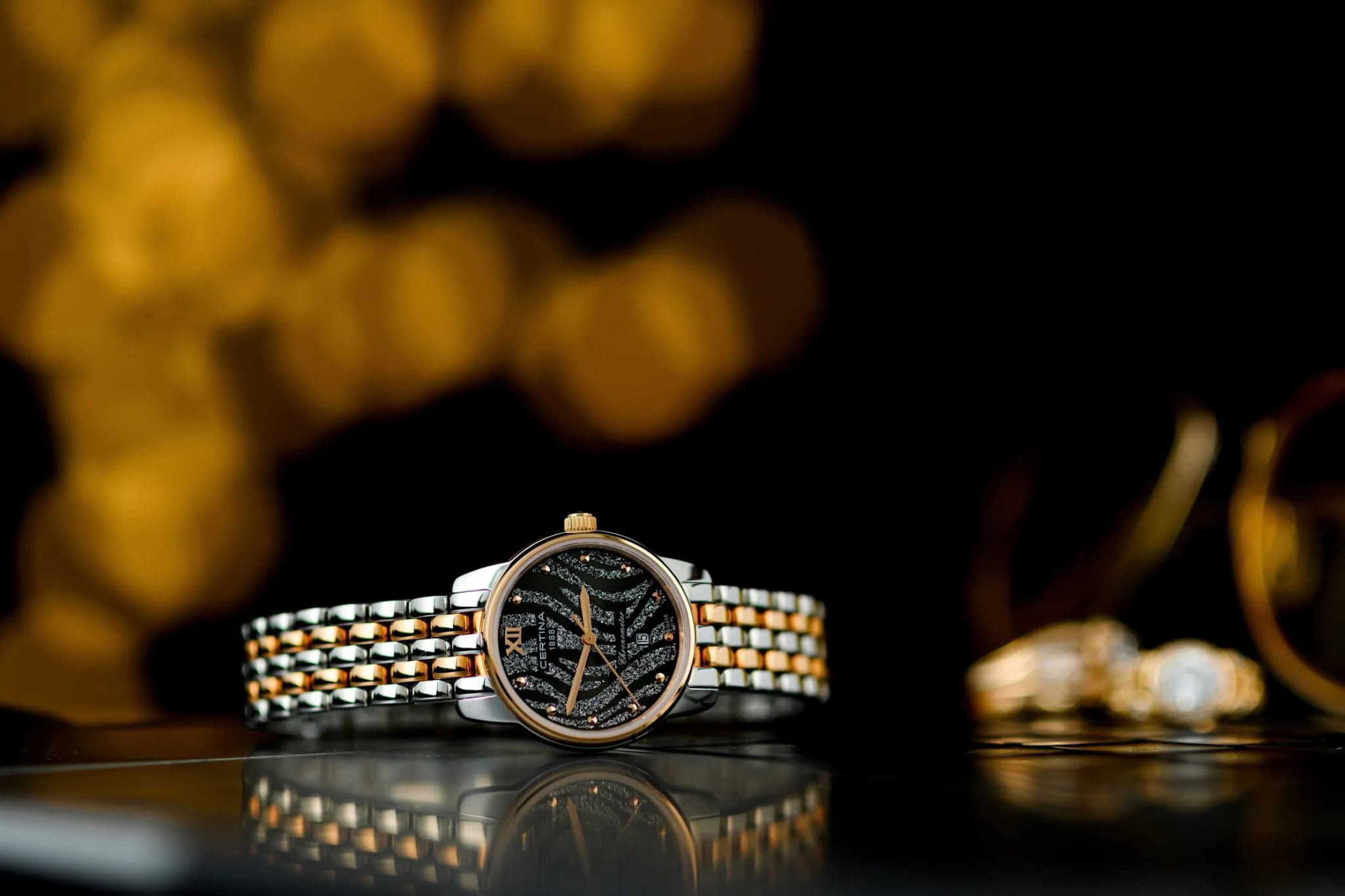 Certina Certina DS-8 Lady C033.051.22.088.00 швейцария наручные женские часы заводная головка с логотипом Certina