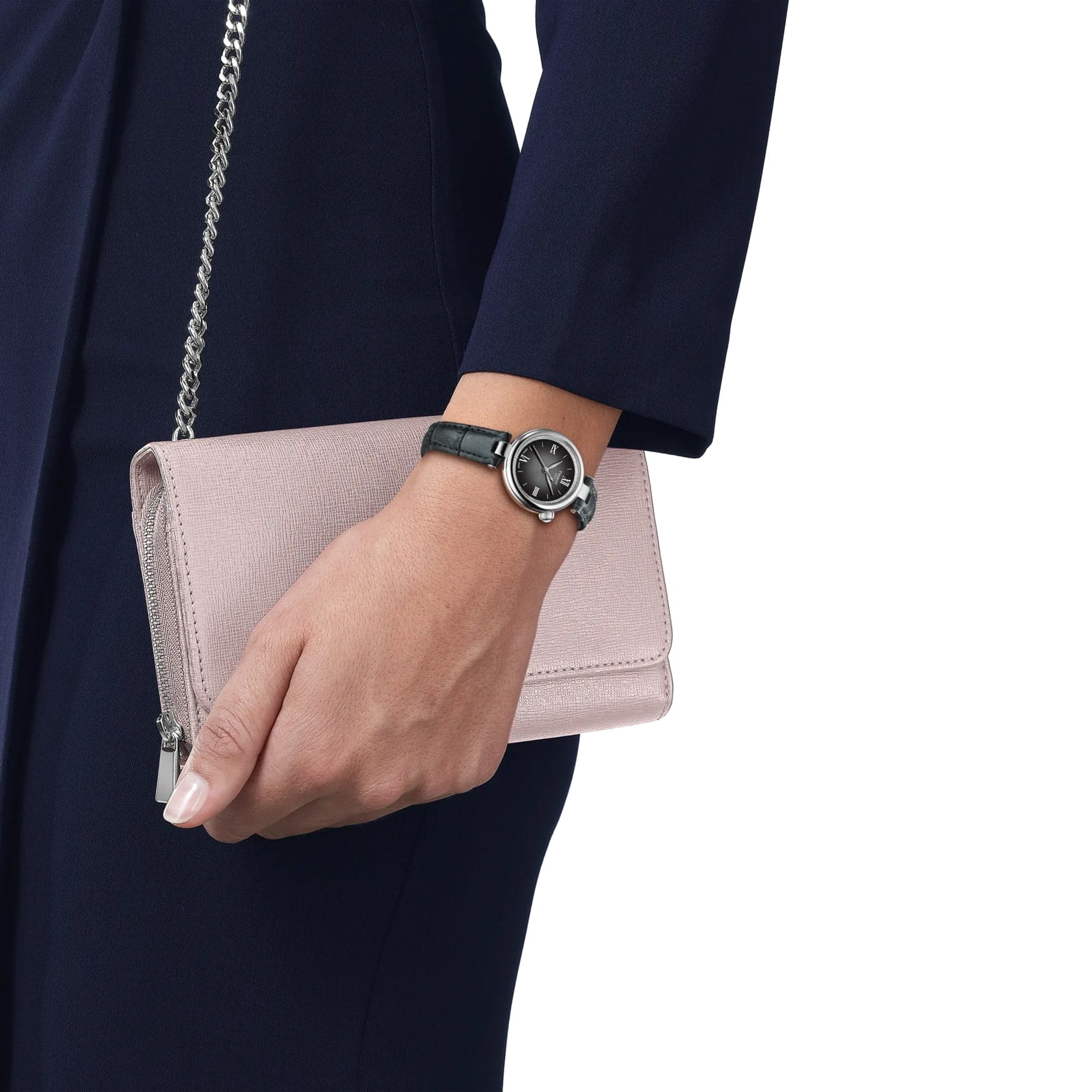 Tissot Tissot Desire T152.010.16.038.00 кварцевые женские часы часы крупный план черный циферблата