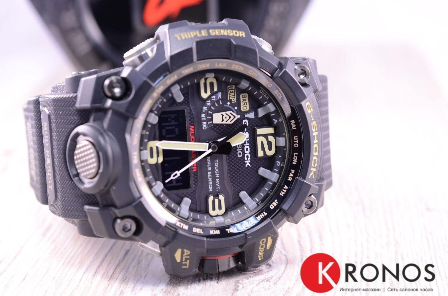 Casio Casio G-Shock GWG-1000-1A Mudmaster - задняя крышка пластик корпуса, япония часы