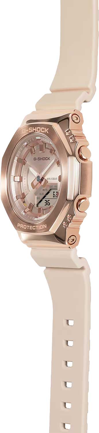Casio Casio G-Shock GM-S2100PG-4ADR (GM-S2100PG-4A) GM - задняя крышка металл сталь корпуса, япония часы