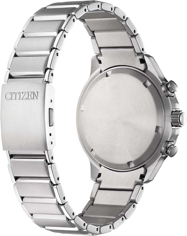 Citizen AT2470-85H,  япония мужские часы на браслете титановый боковой вид