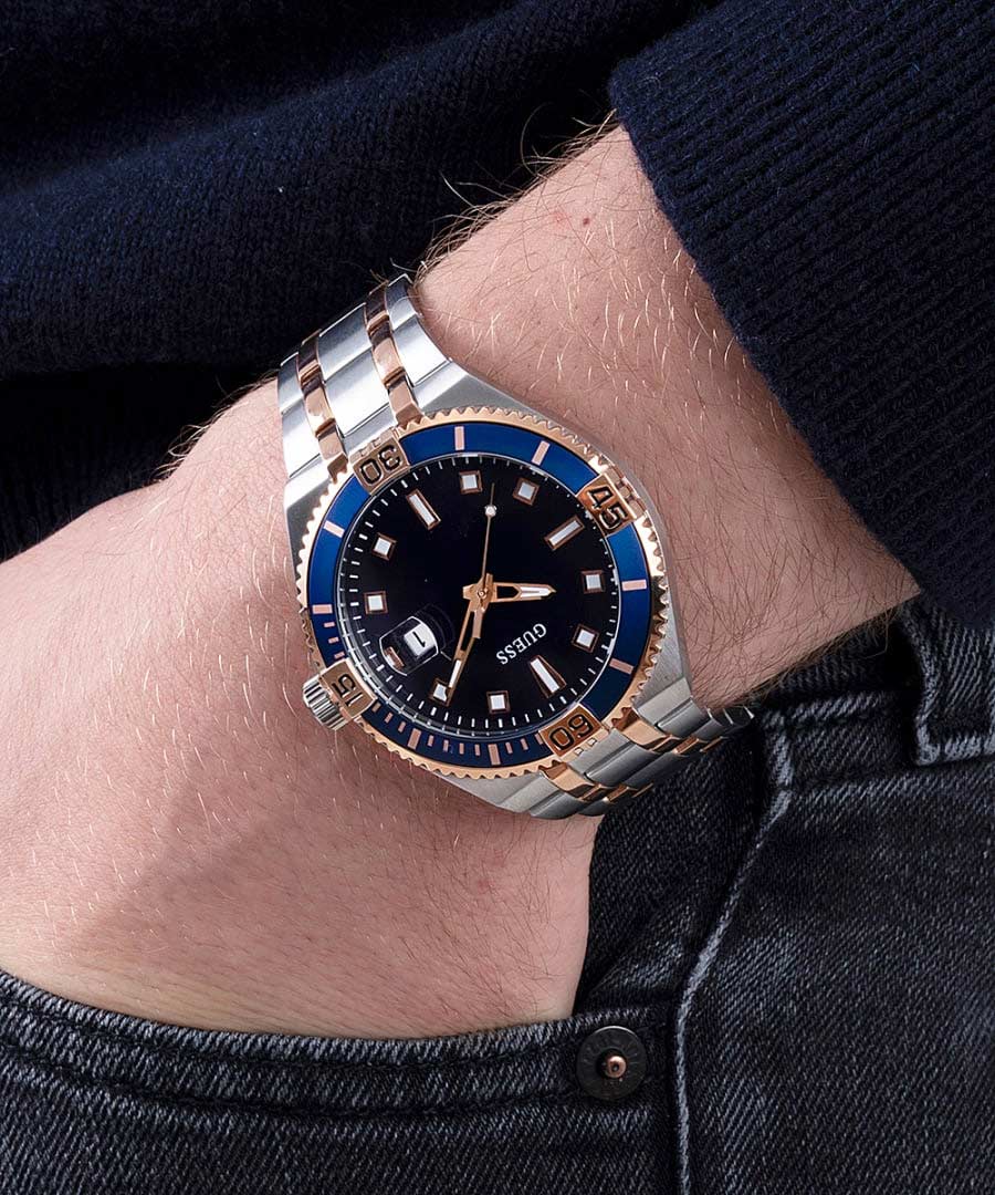 Guess Guess  Sport Steel  GW0330G3 , наручные мужские часы фото под углом