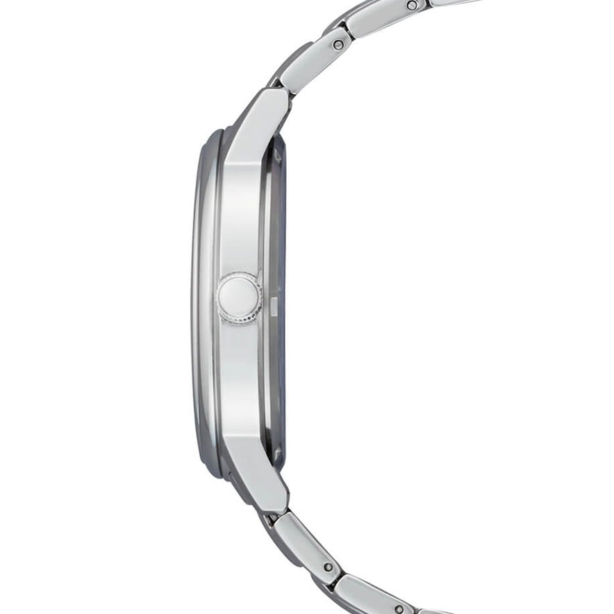 Citizen AW1670-82E,  япония мужские часы на браслете нержавеющая сталь боковой вид