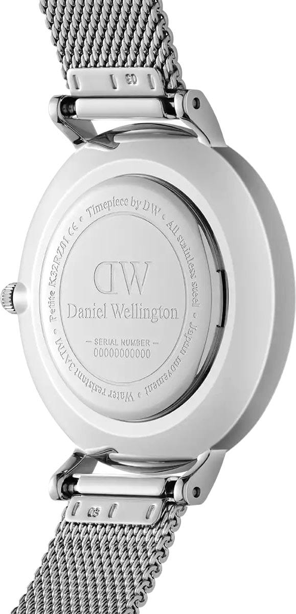 Daniel Wellington Daniel Wellington Petite Lumine Pressed Sterling DW00100602, petite швеция женские часы на браслете нержавеющая сталь боковой вид